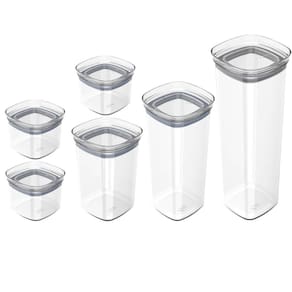 Conjunto Potes Herméticos Para Alimentos 450ml 1000ml 1500ml