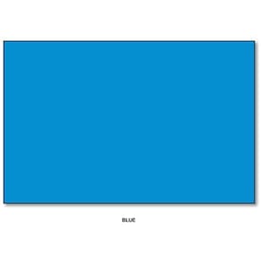 Papel de cartão S, impressão superfina, 11 x 17, 65 libras, azul, 50 folhas