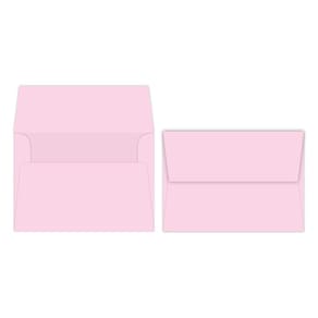 Envelopes S Superfine Printing Ultra Pink A7 13x18cm, pacote com 50