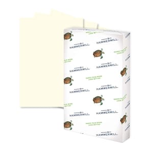 Papel colorido Hammermill 20 libras creme 8,5x14 1 resma (500 folhas)