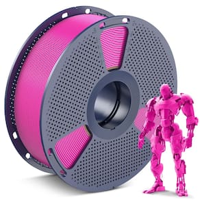 Filamento para impressora 3D SUNLU PLA 1,75 mm 1 kg Magenta Vermelho