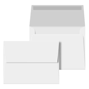 Envelopes S, impressão superfina, A2, branco, 90 g/m2, pacote com 50