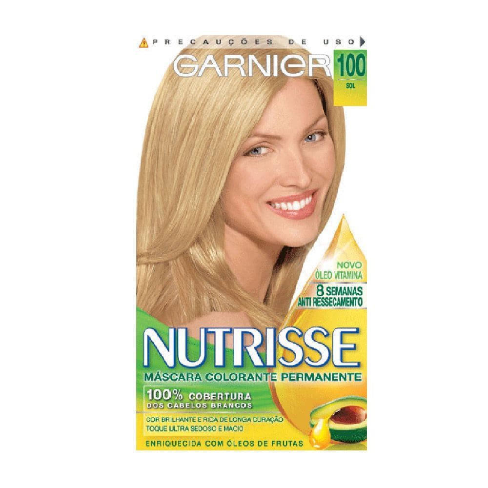 Tintura Creme Nutrisse Garnier Sol 100 Kit