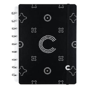 Caderno Inteligente Médio Crystals Swarovski 80 Folhas CIMD3350 - CI