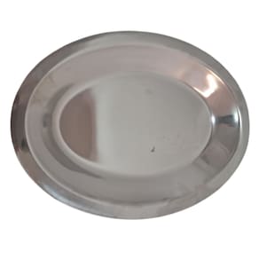 Travessa Retangular Inox 20cm Assadeira de Aço