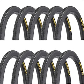 10 Pneu 26 x 1.1 / 2x2 Primor Barra Forte Bicicleta Pirrelli Montadinha Motorizada