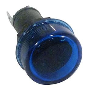 Lanterna Piloto Luz De Aviso Painel - 1 Pç - Azul