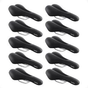 10x Selim Celim Banco Assento Gel Bike MTB Milano Bicicleta speed Anti-prostático