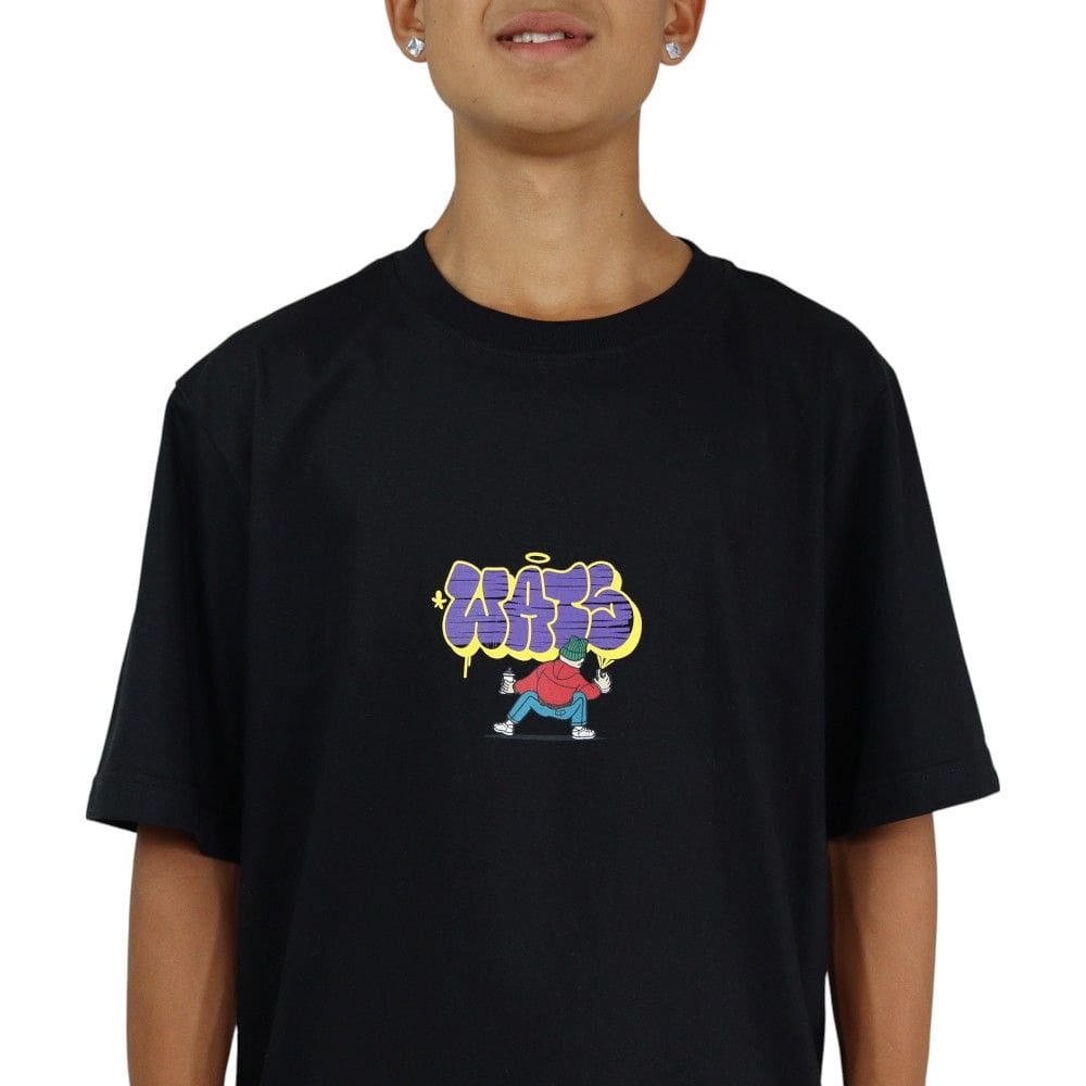 Camiseta Masculina Writer Wats Preta