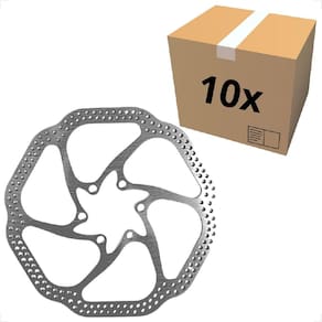 10 UNIDADES Disco Rotor De Freio A Disco Mecânico e Hidráulico 160mm Bike Parafusos