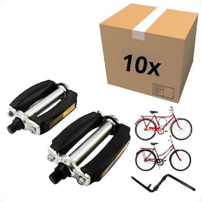 10 Pares Pedal Alvorada 1/2 Rosca Fina Sueco Retrô Bicicleta Caloi Monark Tropical