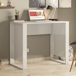 Mesa para Computador Morada Branco Demóbile