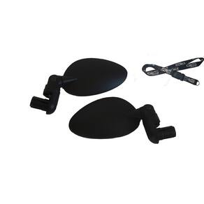 Retrovisor Articulado Ponta Guidão Para Bicicleta Convexo