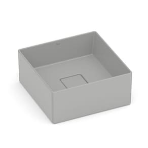 Cuba De Apoio 30x30cm S Mesa Roca T3 Terra Stone A32722n070