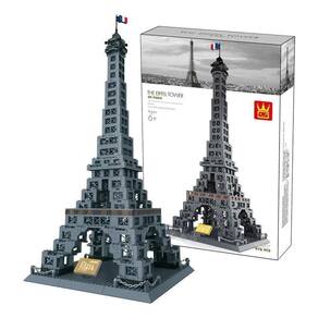 Blocos De Montar Torre Eiffel 978 Pcs Coleção Arquitetônica