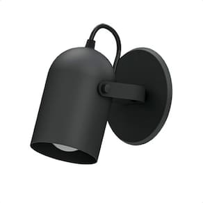Arandela De Parede Moderna Taschibra Bell Mini E27 Bivolt Preto