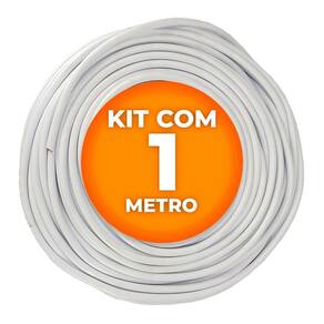 Cabo Pp Branco 4 Vias (4 X 2,5mm) Cobreado 1 Metro