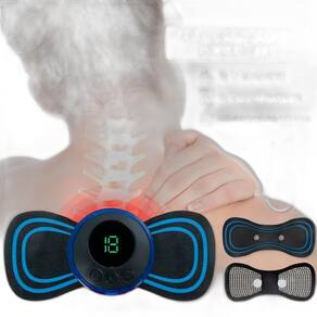 Massageador Portátil Recarregável Dor Costas, Pescoço Pernas