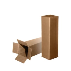 Kit 25 Caixa De Papelão 15X15X45 Parda Tipo Maleta