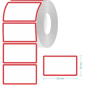 Etiqueta Para Preço Tr-2 25x15mm C/1330 Etiquetas - Grespan