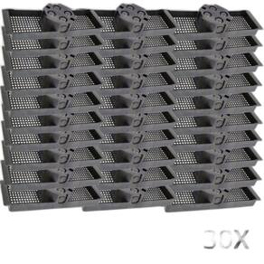 Kit 30 Caixa Luz Suporte Para Laje Octogonal 30Cm Tuboline