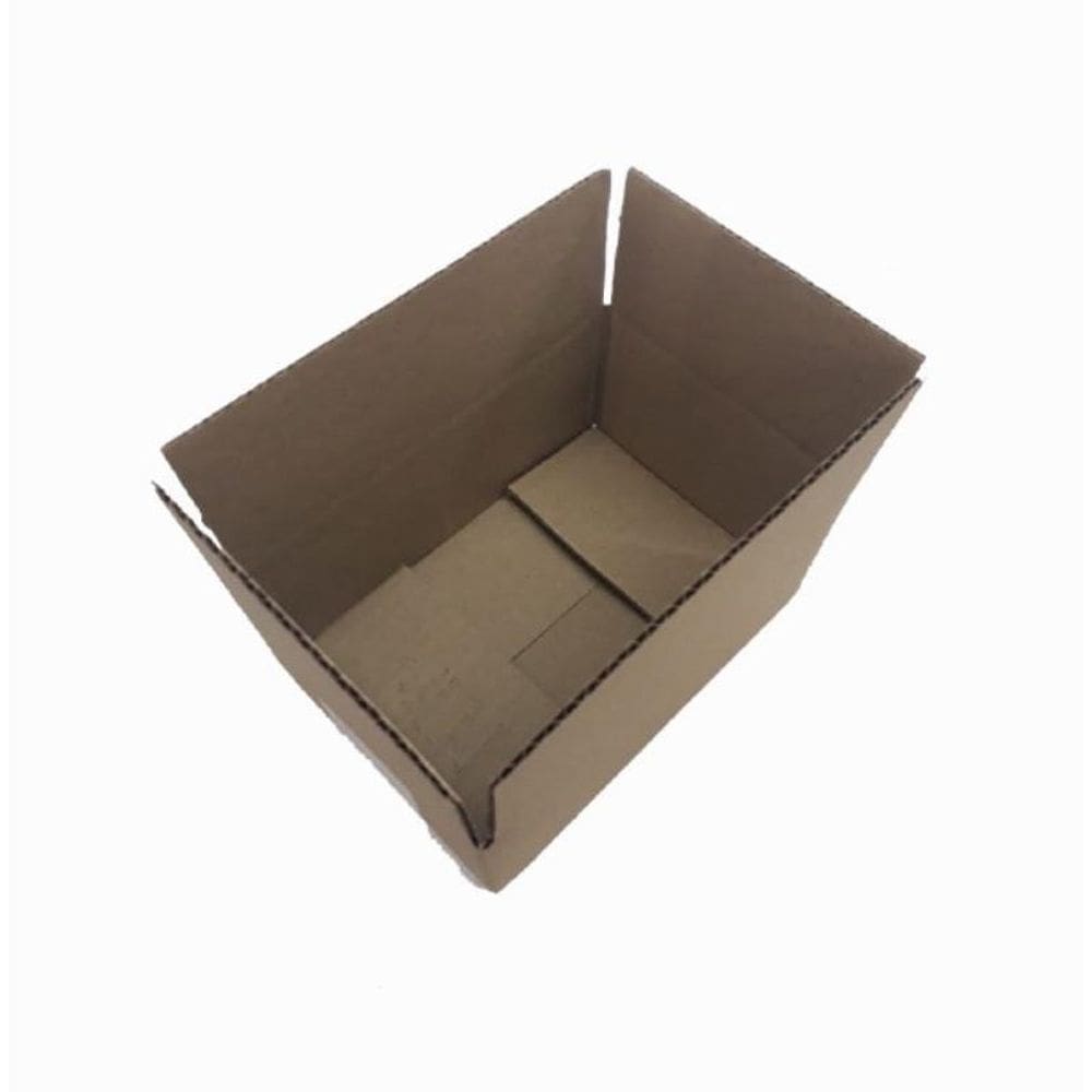 Kit Caixa De Papelão 16X11X6 Parda Tipo Maleta 25 Unidades