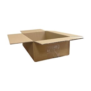 Kit Caixa De Papelão 25 Unidades 20X13X6 Parda Tipo Maleta