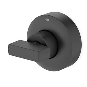 Acabamento de Registro para Base 1/2, 3/4, 1 Flow Celite Preto Matte