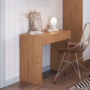 Mesa Office 1 Gaveta 80cm X 75,5 Infinity Cedro
