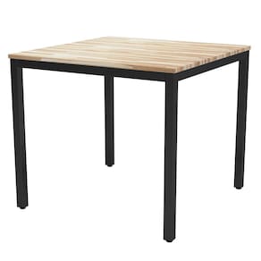 Mesa de Jantar Retangular 120x75cm Smart Preto/Pinus