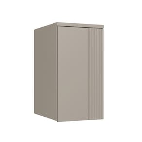 Módulo Guarda-roupa Aéreo 1 Porta Elegance Níquel Canelado