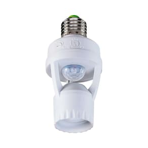 Sensor Presença Fotocélula Lâmpada Soquete Padrão E27