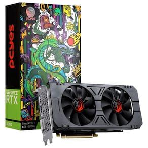 Placa De Vídeo Pcyes Geforce Rtx 2060, 6Gb Gddr6, 192 Bits, Graffiti Series - Pa2060Rtx6Gdf