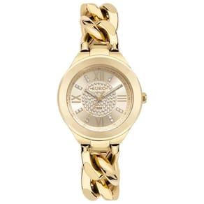 Relógio Euro Feminino Chains Dourado - EU2035YYB/4D