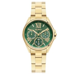 Relógio Euro Feminino Multiglow Dourado - EU6P29AIP/4V