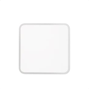 Arandela Moderno Led Taschibra Optic Square 3 Em 1 Bivolt Branco