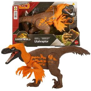 Figura Jurassic World Dinossauro Utahraptor com Som Mattel
