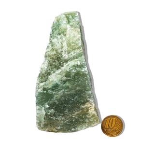 01 Ônix Verde Pé Serrado Natural 300 a 400g 8 a 12cm Tipo B