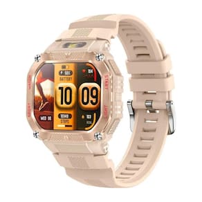 Relógio P 85 Bluetooth Chamada Ao Ar Livre Robusto 3atm Ip68 Dourado