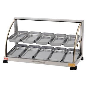 Estufa para Salgados 10 Bandejas Dupla Marchesoni Linha Ouro Inox 220V