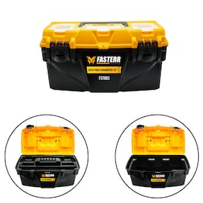 Caixa Plástica Organizadora de Ferramentas e Pesca 18” Fasterr - FST093