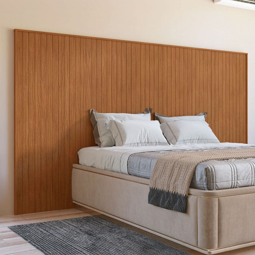 Cabeceira King Maryland Cedro - Pnr Móveis