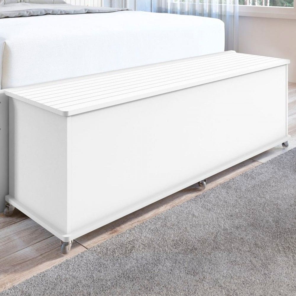 Baú Zinder 1 Porta Branco - Pnr Móveis