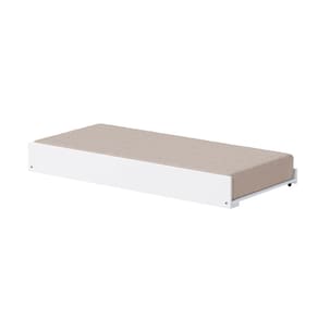 Cama Auxiliar Infantil em Madeira Maciça Prime Casatema Branco