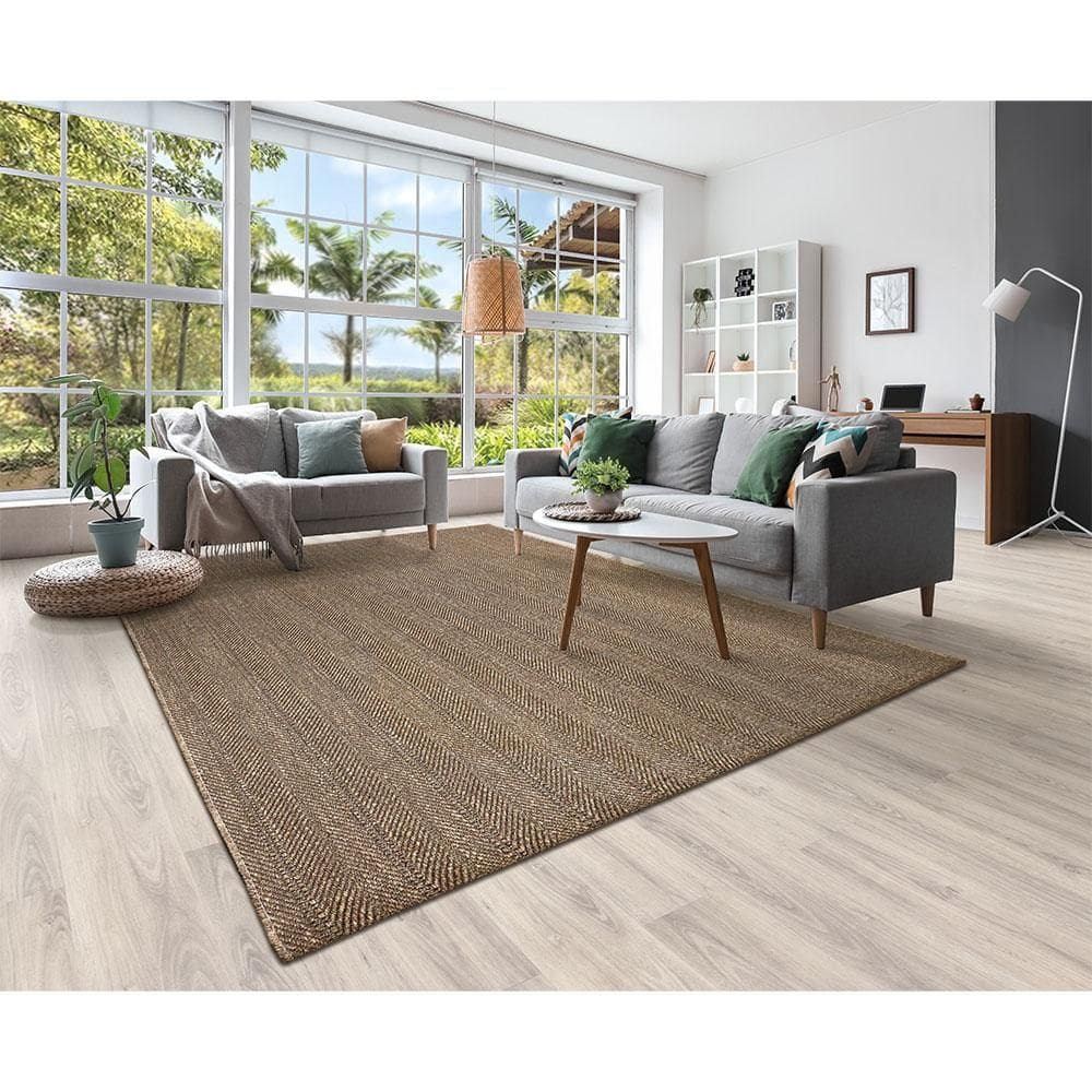 Tapete Eco Terra Madeira 195x250cmTapetes São Carlos