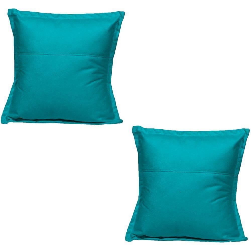 Kit 2 Almofadas Decorativa Cheia Fofinha Para Sofá Cadeira Poltrona 42 Cm Suede