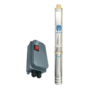 Bomba Leão Inox Submersa Caneta Poço 1,5cv 127v Com Painel