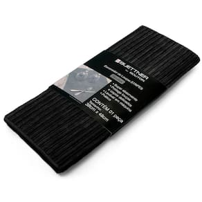 Escorredor De Louça Buettner Microfibra 80% Poliéster/20% Poliamida Cooking Stripes 38cm X 48cm Preto