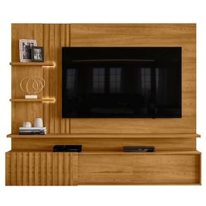 Painel Suspenso 65 Pol 3p 200 Cm Atena Madetec Cumaru