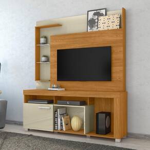 Home Theater Helios Com Painel Cumaru/opala